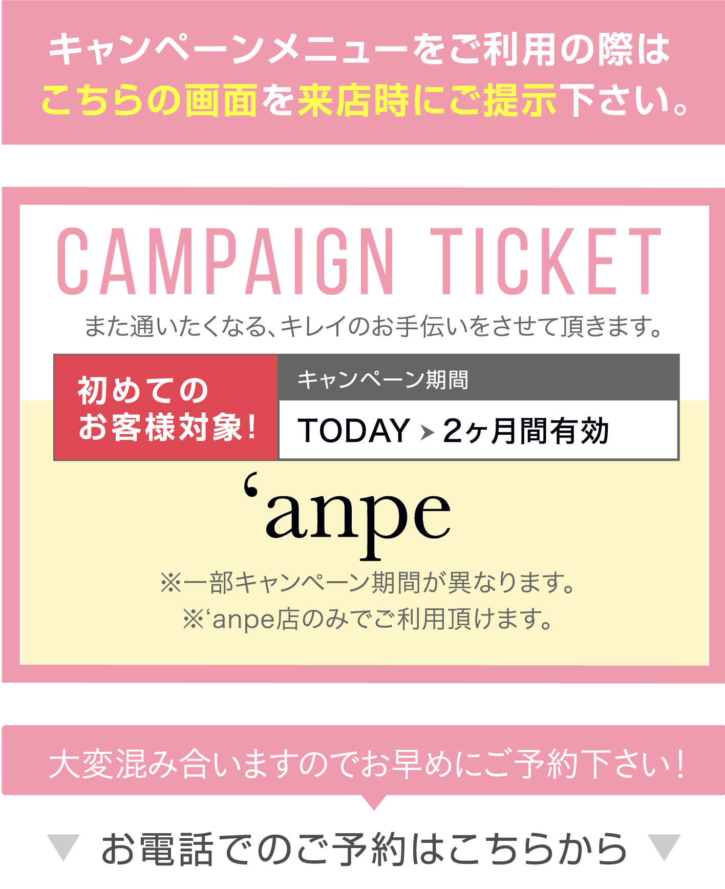 CAMPAIGN TICKET