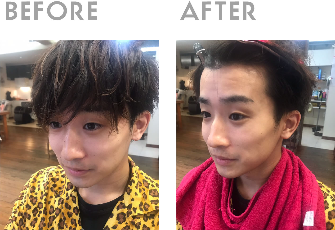 BEFORE AFTER